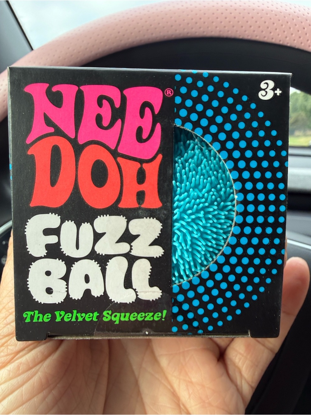 💙NeeDoh Fuzz Ball Velvet Squeeze - Blue 💙. Brand new, the softest squishy🔥